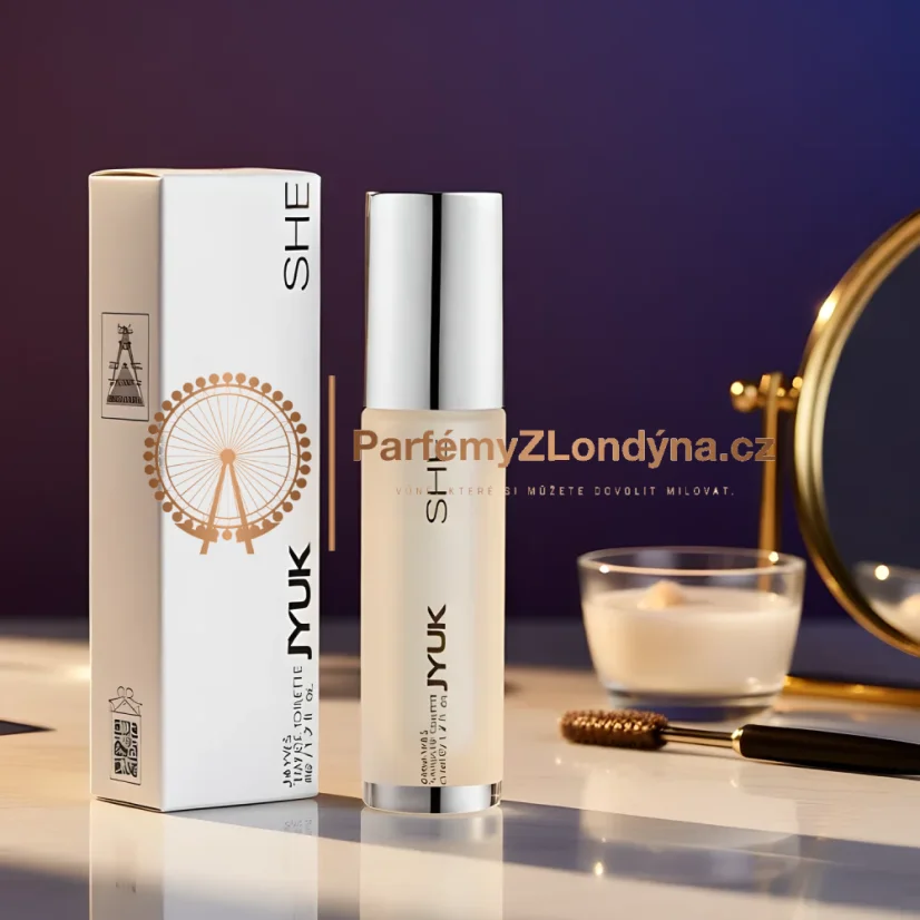 She JYUK dámská parfémová voda 50ml - původní flakon a krabička Milton-Lloyd