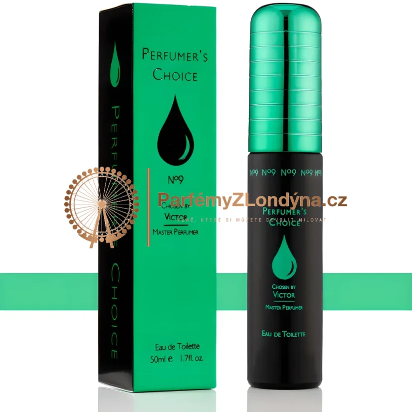 No.9 Victor pánská toaletní voda 50ml - původní flakon a krabička Milton-Lloyd