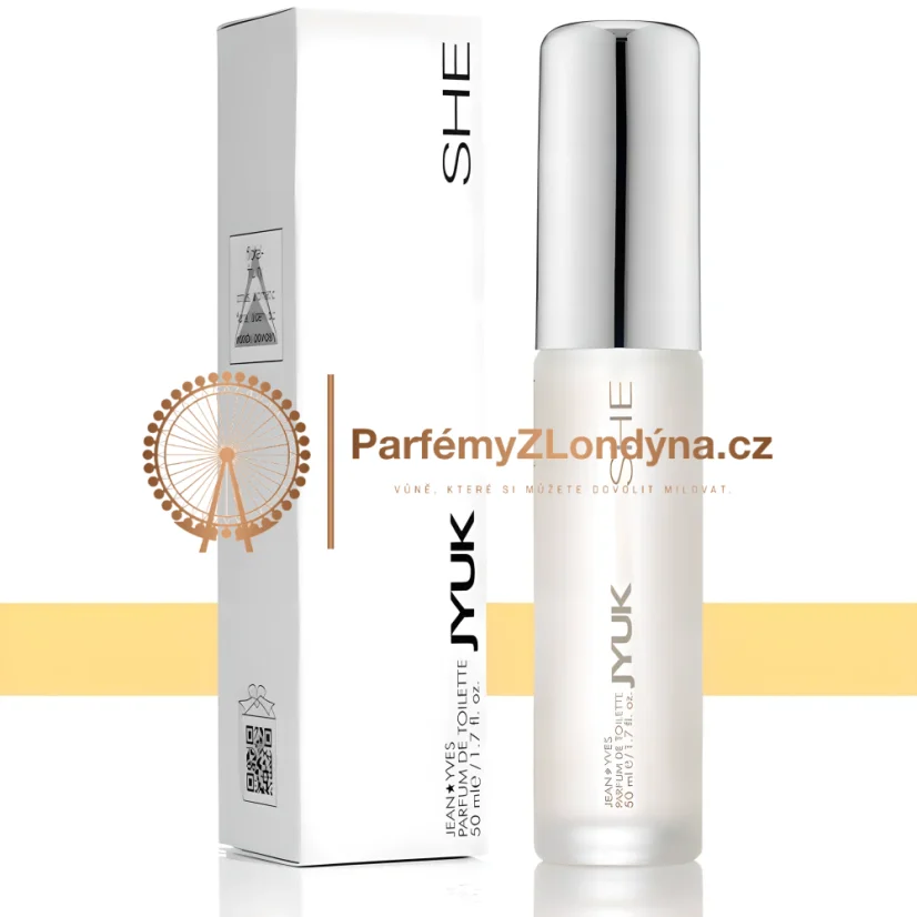 She JYUK dámská parfémová voda 50ml - původní flakon a krabička Milton-Lloyd