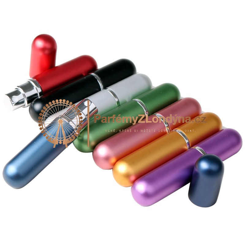 Flakonek na parfém MUB 5 ml - Barva: Zelená