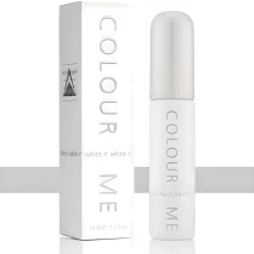 Colour Me White pánská toaletní voda 50ml - flakon a krabička Milton-Lloyd
