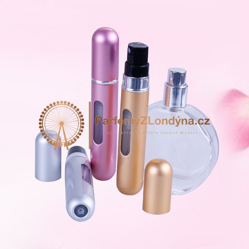 Plnitelný flakon na parfém REFILL 8 ml - Barva: Modrá