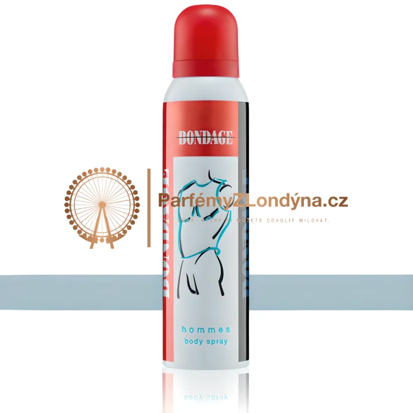 Bondage Hommes Body Spay pánský sprej 150ml - sprej Milton-Lloyd