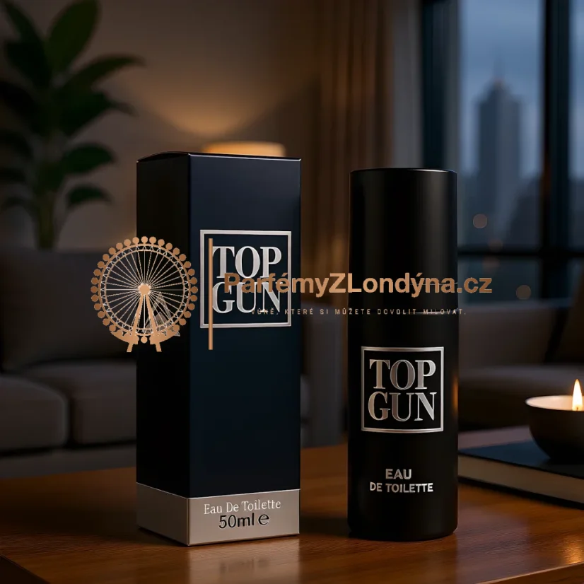 Top Gun pánská toaletní voda 50ml - nový flakon a krabička Milton-Lloyd