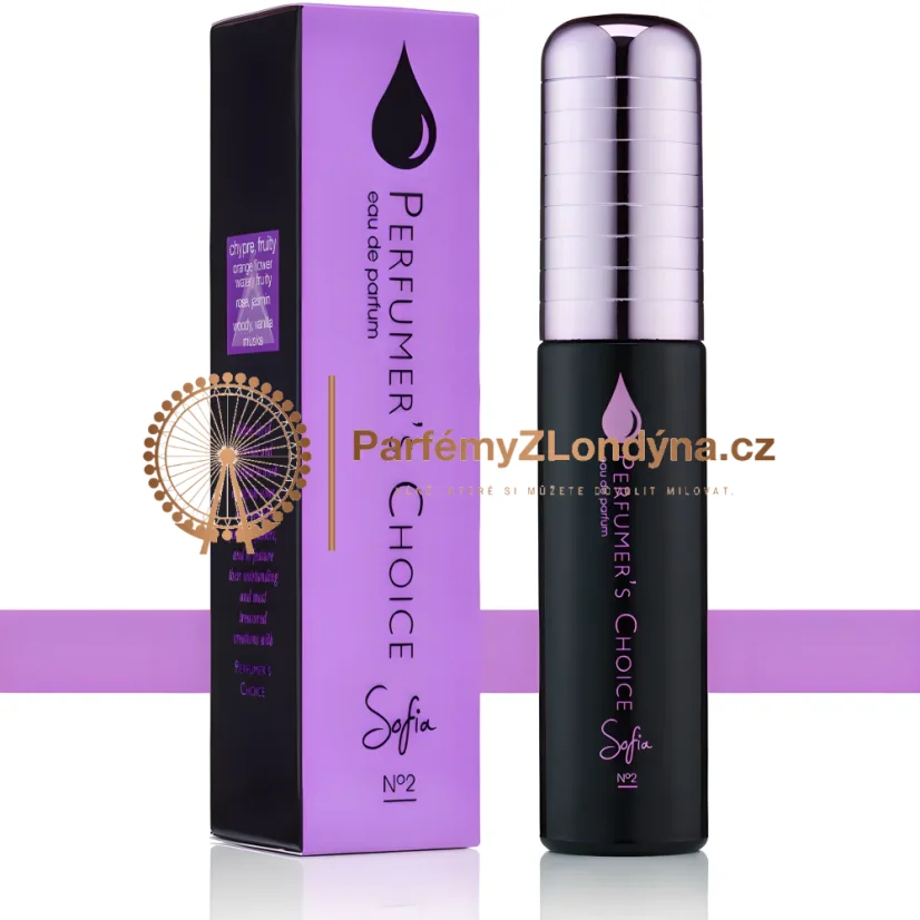 No.2 Sofia dámská parfémová voda 50ml - flakon a krabička Milton-Lloyd