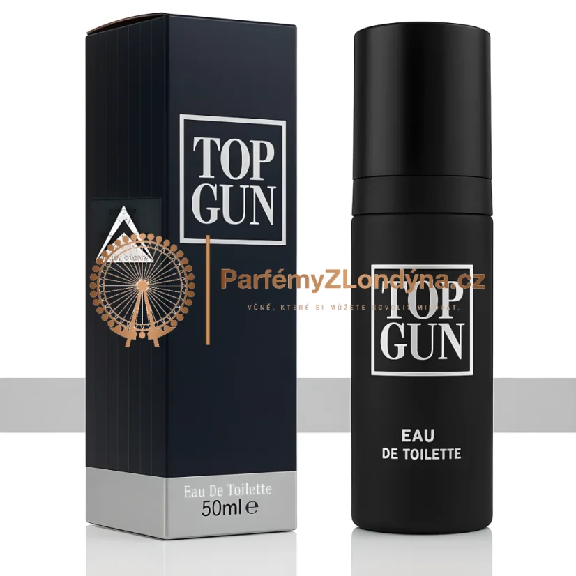 Top Gun pánská toaletní voda 50ml - nový flakon a krabička Milton-Lloyd