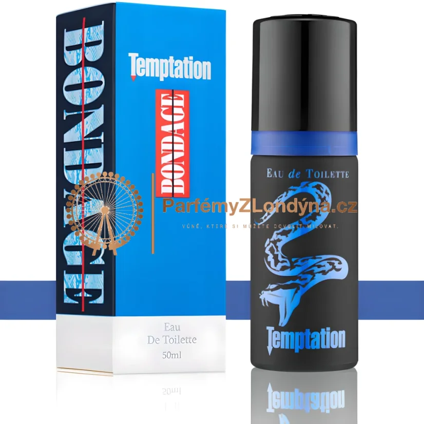 Bondage Templation Hommes pánská toaletní voda 50ml - nový flakon a krabička Milton-Lloyd