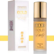 Pure Gold Lady dámská parfémová voda 55ml - flakon a krabička Milton-Lloyd