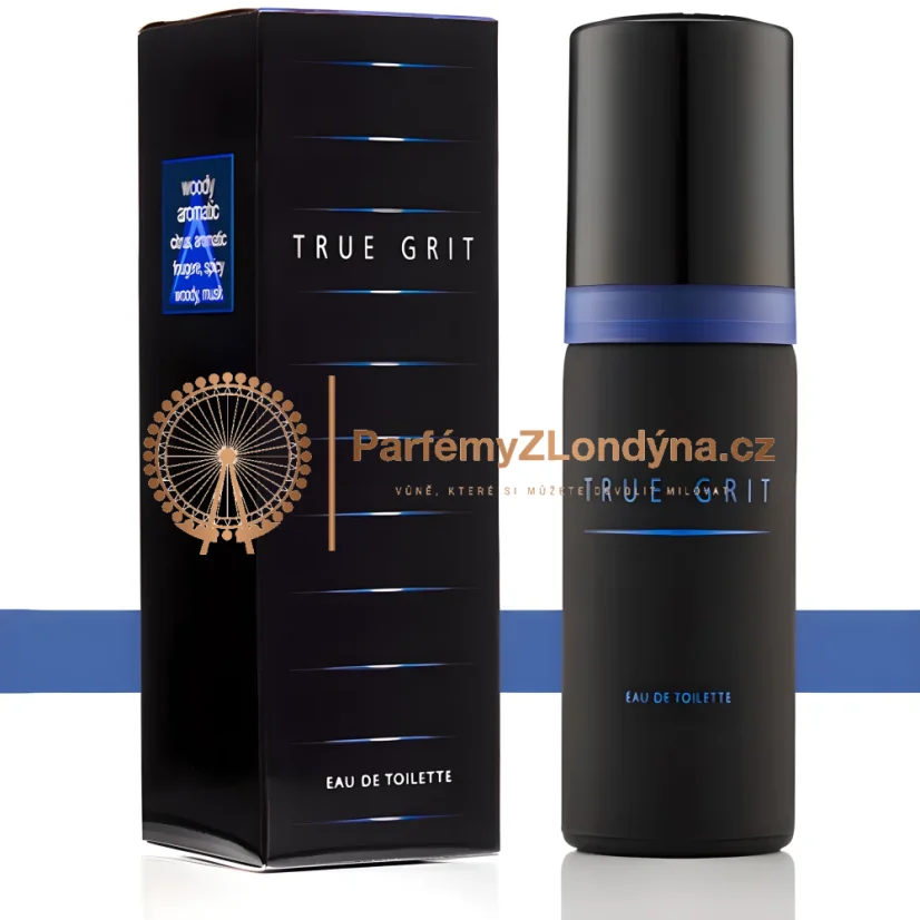 True Grid pánská toaletní voda 50ml - původní flakon a krabička Milton-Lloyd