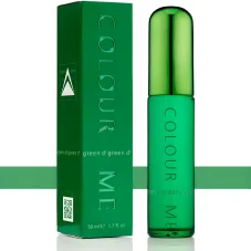 Colour Me Green pánská toaletní voda 50ml - flakon a krabička Milton-Lloyd
