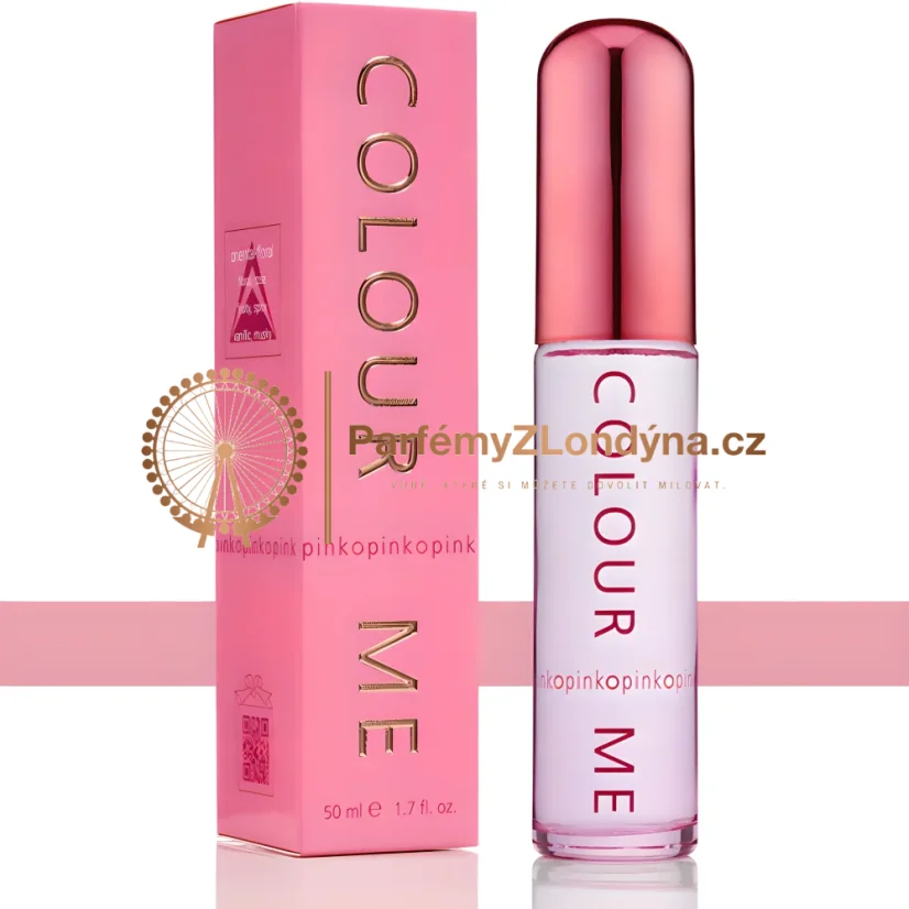 Colour Me Pink dámská parfémová voda 50ml - flakon a krabička Milton-Lloyd