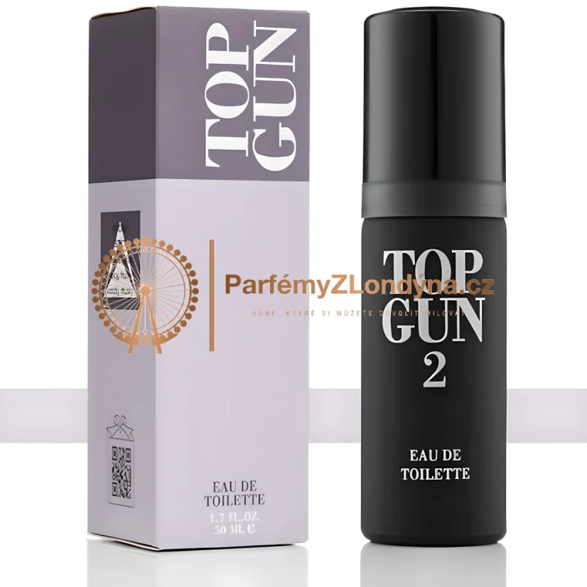 Top Gun 2 pánská toaletní voda 50ml - flakon a krabička Milton-Lloyd