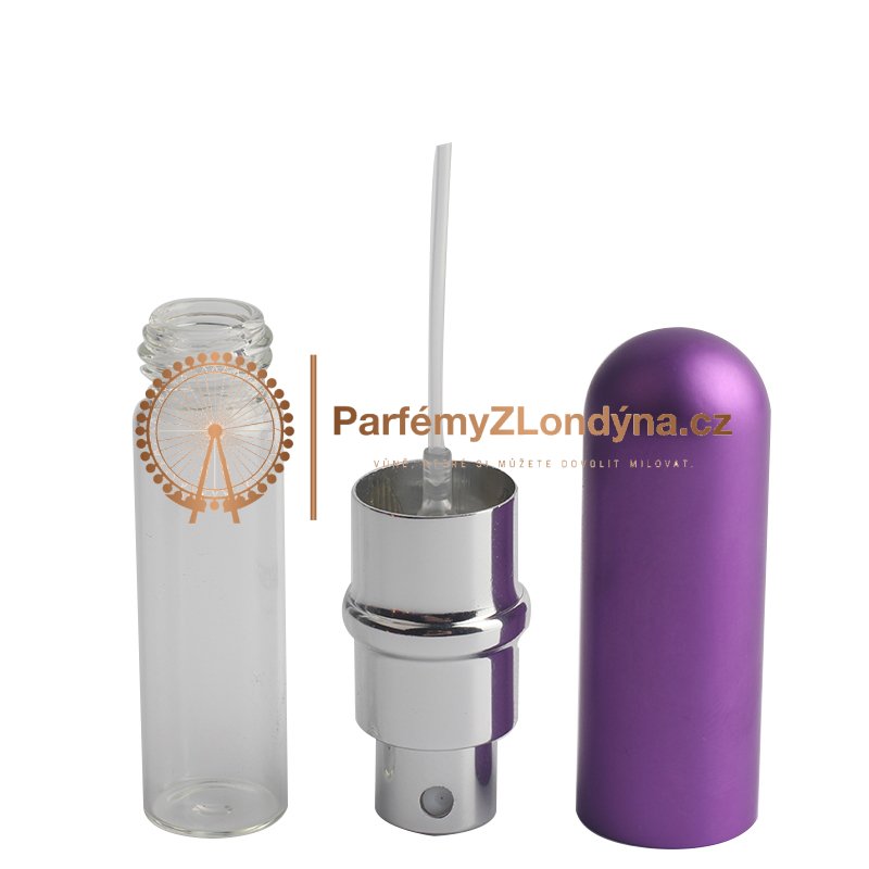 Flakonek na parfém MUB 5 ml - Barva: Zelená