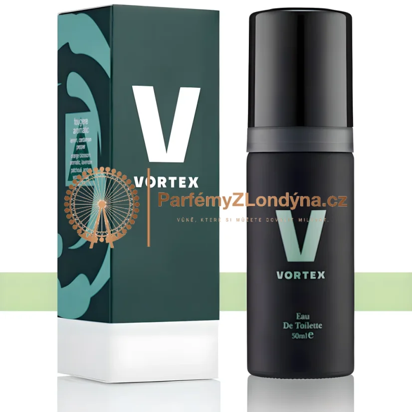 Vortex pánská toaletní voda 50ml - flakon a krabička Milton-Lloyd