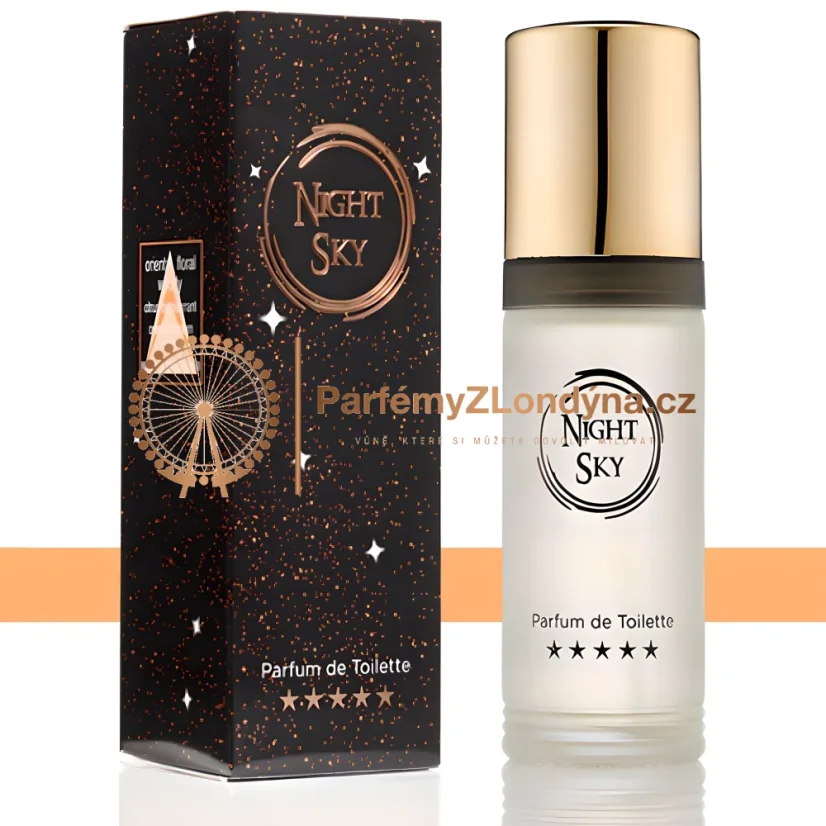 Night Sky dámská parfémová voda 55ml - flakon a krabička Milton-Lloyd