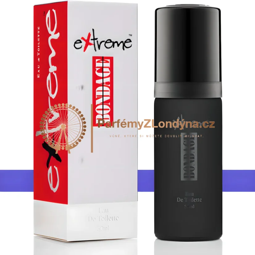 Bondage Extreme Hommes pánská toaletní voda 50ml - nový flakon a krabička Milton-Lloyd