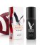 America pánská toaletní voda 50ml - flakon a krabička Milton-Lloyd v pozadí s fotbalovým míčem