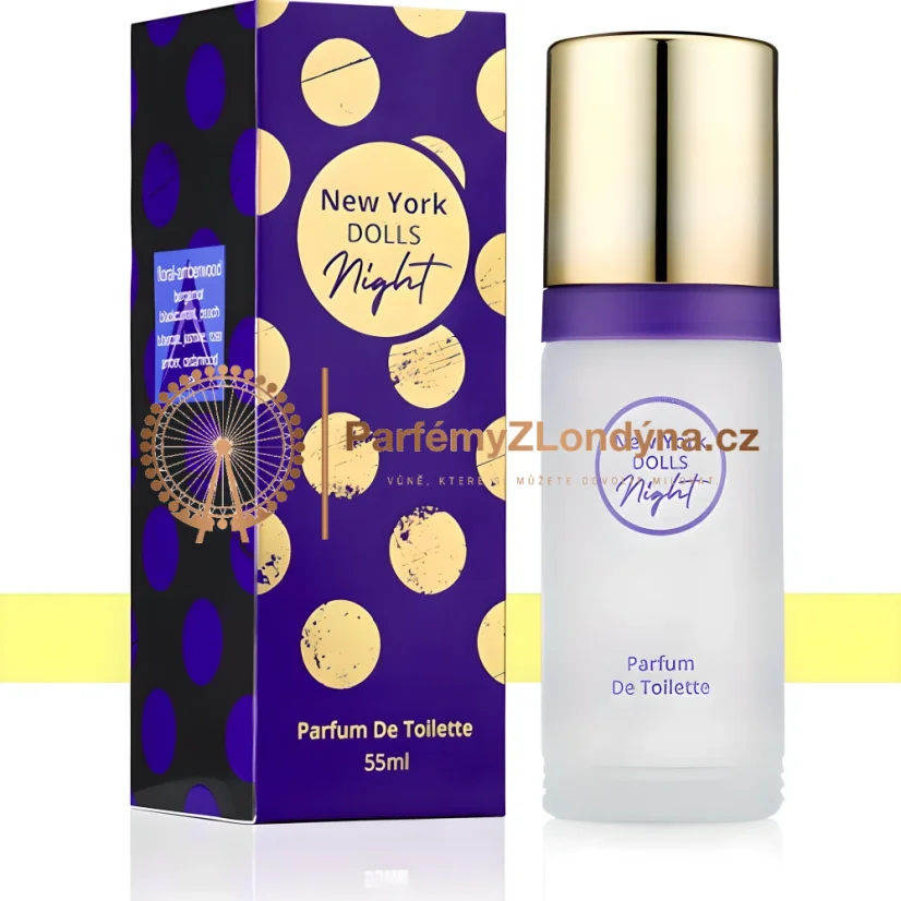 New York Dolls Night dámská parfémová voda 55ml - flakon a krabička Milton-Lloyd