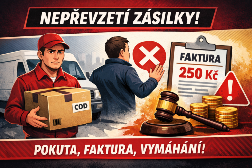 ⚠️ Nepřevzetí zásilky